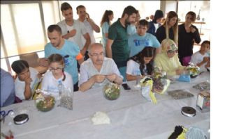 Mardin´de engelli gençler teraryum atölyesinde bir araya geldi