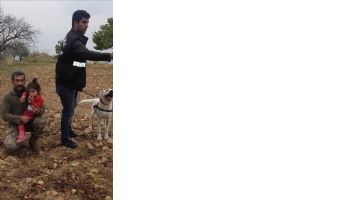 Mardin´de Kayıp Kızı Eğitimli Köpek Buldu.