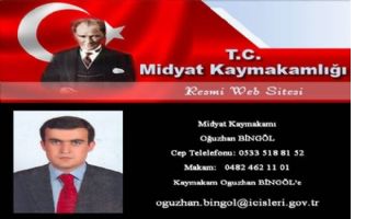 Kaymakam Bingöl, Cep Telefonu Numarasını Paylaştı