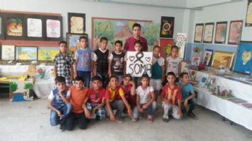 İstiklal Ortaokulu&#039;nda Yılsonu Sergisi