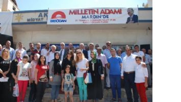 Midyat&#039;ta, Erdoğan`ın Kampanyasına Bağış