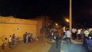Midyat&#039;ta trafik kazası: 2 kişi yaralandı