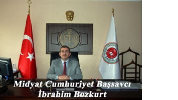 Midyat Cumhuriyet Başsavcı Bozkurt, göreve başladı