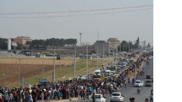 Peşmerge Güçleri Mardin`den Geçti