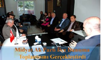 AK Parti Midyat İlçe Danışma Toplantısı Gerçekleşti