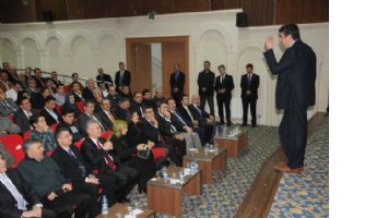 Mardin`de İl yöneticilerine `liderlik` semineri verildi