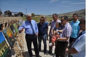 Hasankeyf´te Açık Havada Fotoğraf sergisi