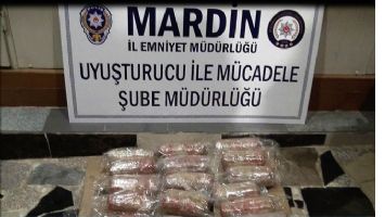 Mardin´de Uyuşturucu tacirlerine darbe.