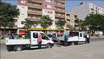 Midyat Belediyesi haşereyle mücadele hız verdi