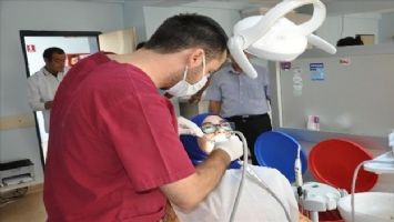 Kızıltepe Ağız ve Diş Sağlığı Merkezi´ne bölge ilçelerinden yoğun ilgi