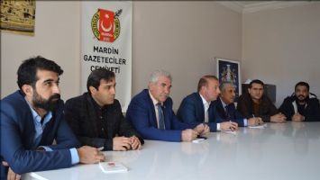 Ak Parti İl Yönetiminden Gazeteciler Cemiyetine Ziyaret