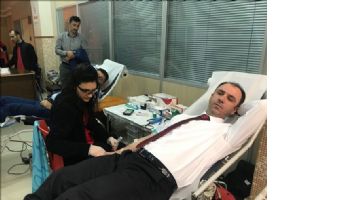 Mardin adliyesinde kan bağışı