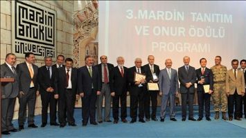 Mardin Tanıtım ve Onur Ödülleri Sahiplerini Buldu
