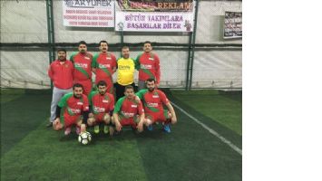 Mardin Organize Sanayi Bölgesin´de Halı Saha Futbol Turnuvası