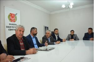 AK Parti İL Başkanı Kılıç, Gazetecileri ziyaret etti