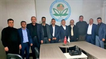 BAŞKAN AYDIN   İLK TOPLANTISINI  GERÇEKLEŞTİRDİ