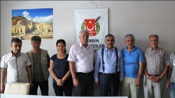 Mardin Gazeteciler Cemiyetine Veda Ziyareti