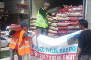 Mardin´deki Suriyelilere Ramazan yardımı