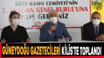 Güneydoğu gazetecileri Kilis&#039;te toplandı