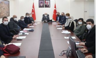 Vali Demirtaş, Kültür Varlıklarını Koruma Bölge Kurulu Üyeleriyle Bir Araya Geldi