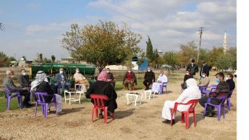 Dicle Elektrik Mardin İl Müdürü muhtar ve çiftçilerle bir araya geldi