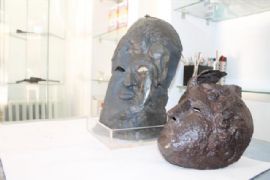 Roma Dönemine ait oyun maskeleri bulundu