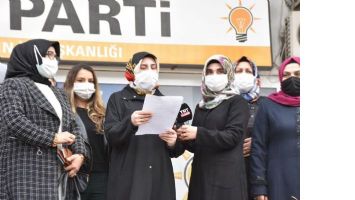 Ak Parti Mardin Kadın Kollarının Kadına Şiddet açıklaması