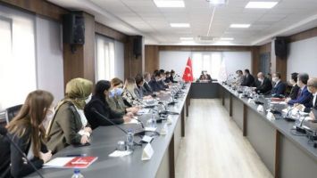 Vali Mahmut Demirtaş, Kadına Yönelik Şiddetle Mücadele Toplantında konuştu