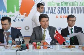 Yaz Spor Oyunları Mardin`de yapılacak