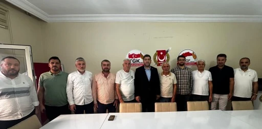 AK Parti İl Yönetimin'den Mardin Gazeteciler Cemiyeti’ne Ziyaret