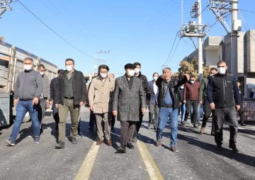 Ali Ertaş Caddesi Tamamlandı Elbeyli Caddesinde Çalışmalar Başlatıldı