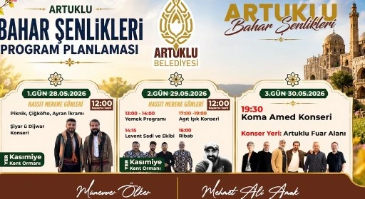 Artuklu&rsquo;da Bahar Şenlikleri Başlıyor