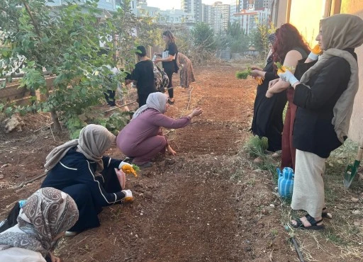 Artuklu&rsquo;da Kadın Emeğiyle Kış Sebzeleri Toprakla Buluştu