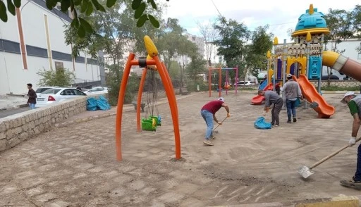 Artuklu&rsquo;da Parklar Yenileniyor