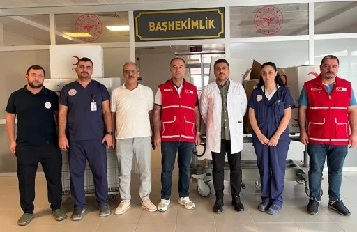 Artuklu Kızılay&rsquo;dan minik hastalara giyim desteği