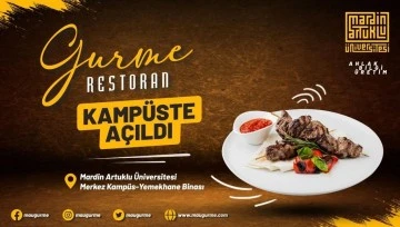 Artuklu Üniversitesinde Gurme Restoran
