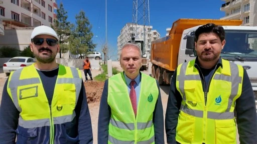 Artuklu&rsquo;ya Yeni Şebekeden Su Akışı Başladı