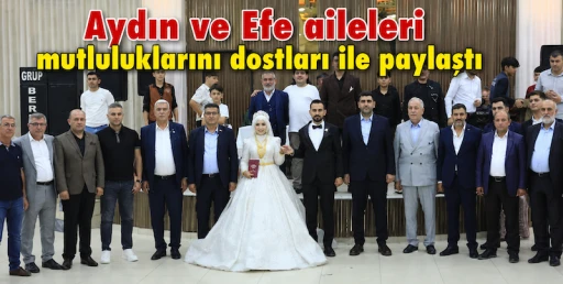 Aydın ve Efe Ailelerinin Mutlu G&uuml;n&uuml;