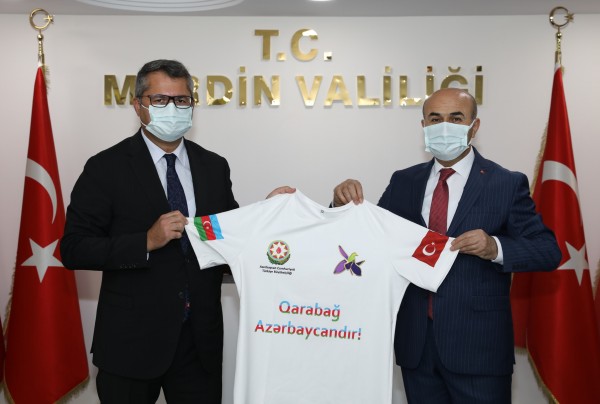 Azerbaycan Büyükelçisi Mardin’de