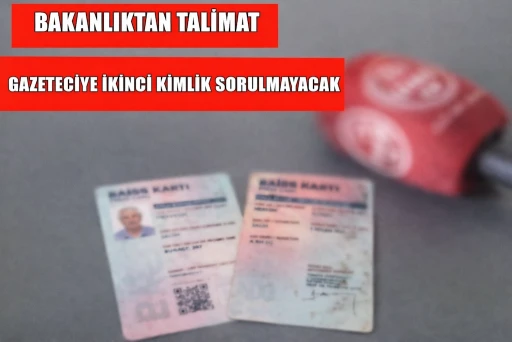 Bakan &Ccedil;ift&ccedil;i "Basın kartı resmen kimlik yerine ge&ccedil;ecek"