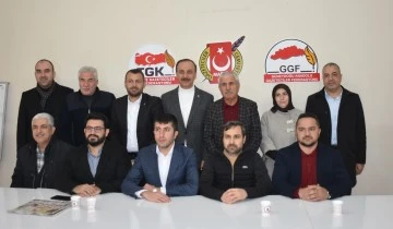   Başkan Adayı Erin, Gazetecileri Ziyaret etti