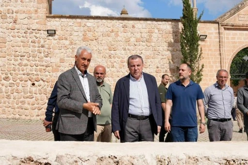 Başkan Şahin Anıtlı'daki &Ccedil;alışmaları İnceledi