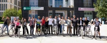 Bisikletle Dünya Turu'na çıktı, Mardin’de Bisikletlerle Karşılandı