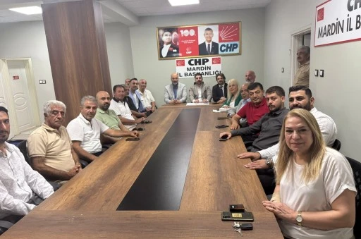 CHP Mardin İl Başkanlığı&rsquo;nda Elektrik ve &Ccedil;ift&ccedil;i Sorunları Masada