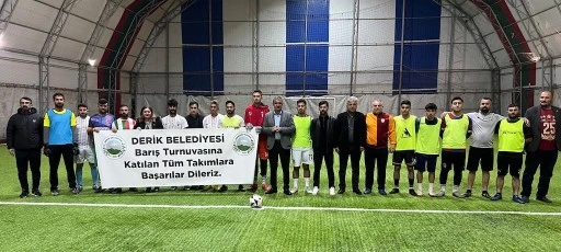 Derik Belediyesi 3. Geleneksel Barış Turnuvası Başladı