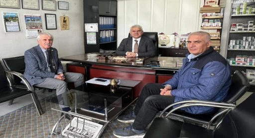 GGF Başkanı &Ccedil;elik&rsquo;ten Midyat Gazeteciler Derneği&rsquo;ne Ziyaret