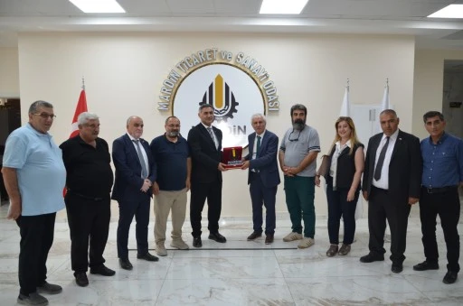 GGF gazetecilerinden Mardin TSO ziyareti