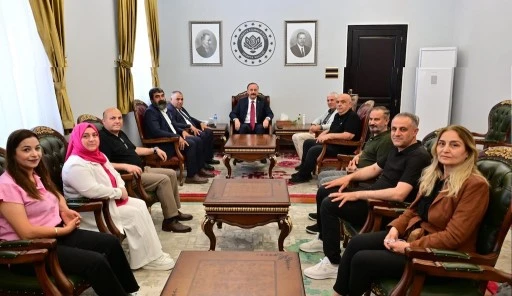 G&uuml;neydoğulu Gazetecilerden Vali Erin&rsquo; Ziyaret