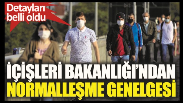 İçişleri Bakanlığından 81 ile genelge