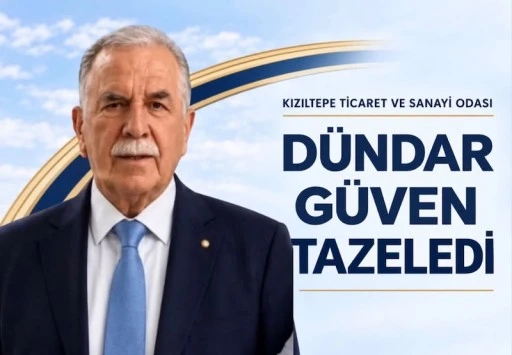 Kızıltepe TSO&rsquo;da se&ccedil;imin galibi Mahmut D&uuml;ndar